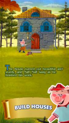 Play Three Little Pigs and Bad Wolf 