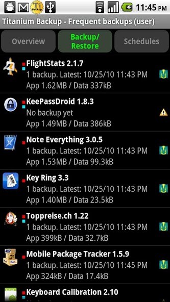 Play Titanium Backup ★ root needed 