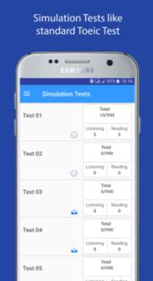 Play TOEIC Test, Practice TOEIC 