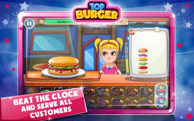 Play Top Burger Chef: Cooking Story 