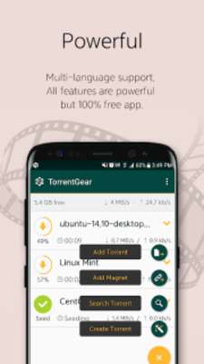 Play Torrent Gear - Torrent Client 