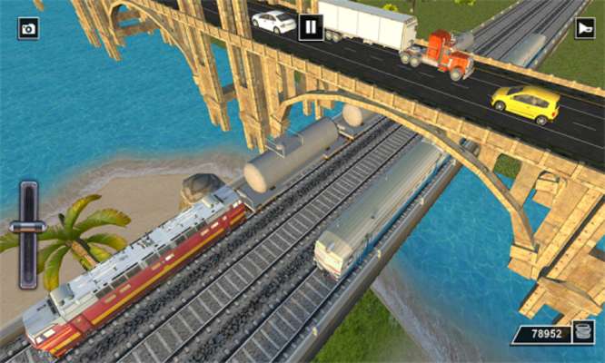 Play Train Simulator Uphill Driving 