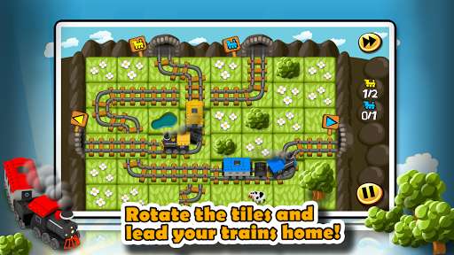 Play APK Train Tiles Express Puzzle  and enjoy Train Tiles Express Puzzle with UptoPlay com.mobiteos.trainx