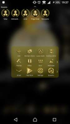 Play TSF Shell Theme Luxury Gold 