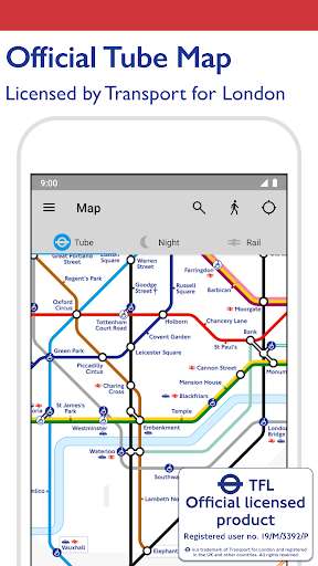 Play Tube Map - TfL London Underground route planner 