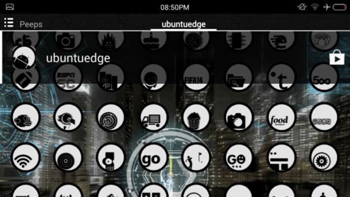Play Ubuntu Edge - iconpack 