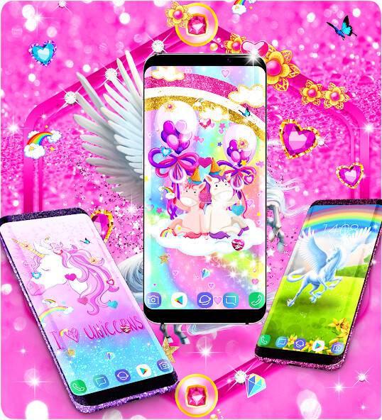 Play Unicorn Live Wallpapers 