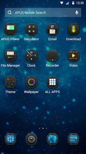 Play Universe-APUS Launcher theme 