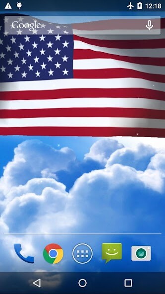 Play APK US Flag Live Wallpaper  and enjoy US Flag Live Wallpaper with UptoPlay com.app4joy.united_states_free