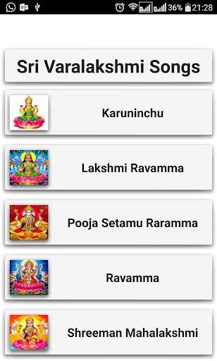 Play APK Varalakshmi Songs Telugu  and enjoy Varalakshmi Songs Telugu with UptoPlay essentionalDevotionalR.LakshmiTel2