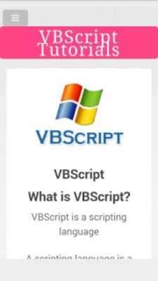 Play Vbscript Tutorials 