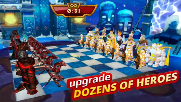 Play Warfare Chess 2 : Online PvP Chess Battle 3D 