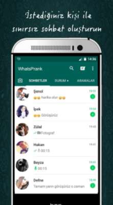 Play WhatsPrank - Fake Messages 