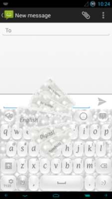 Play White Pearl Keyboard 