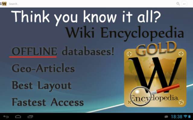 Play Wiki Encyclopedia: Wikipedia 