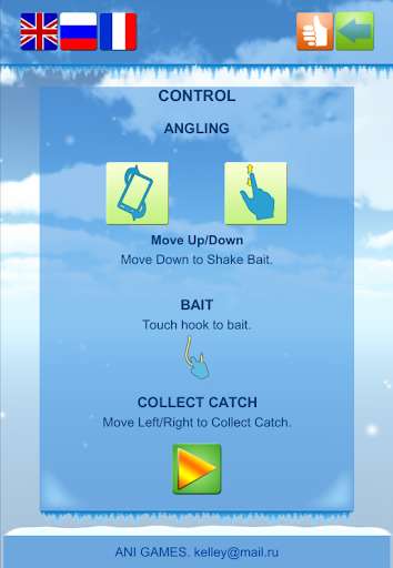 Play APK Winter Fishing 3D  and enjoy Winter Fishing 3D with UptoPlay com.gunner.icefishing<br><br>With the onset of spring winter anglers at a time will have to forget about the hobby ... and enjoy the game and play  anytime. Here you can not just sit with a fishing rod and catch a variety of fish, but the battle with the fishermen from around the world . Pick yourself under control : you can control rod using the accelerometer or touching the screen. <br><br>Also do not forget to log in Google+, it will help you earn achievements , collect points of level by which opens new items and , most importantly, to participate in the ranking of the best fishermen of the World. <br><br>Languages: English, Russian , French.</p></div><br><br><br><a title= 