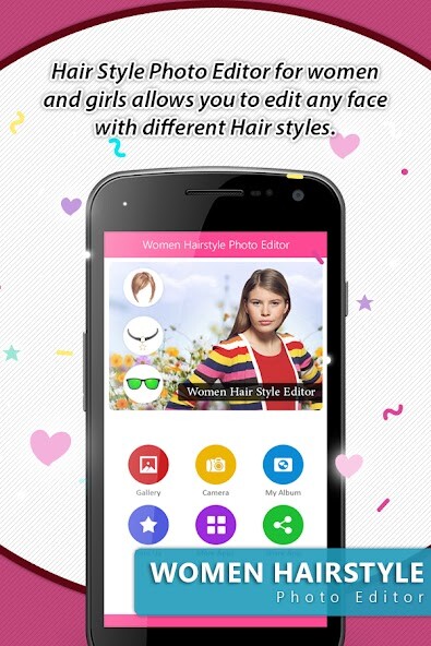 Play Women Hair Style Photo Editor 