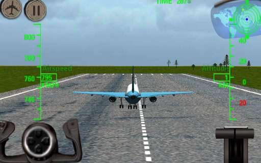 Play 3D Airplane Flight Simulator 