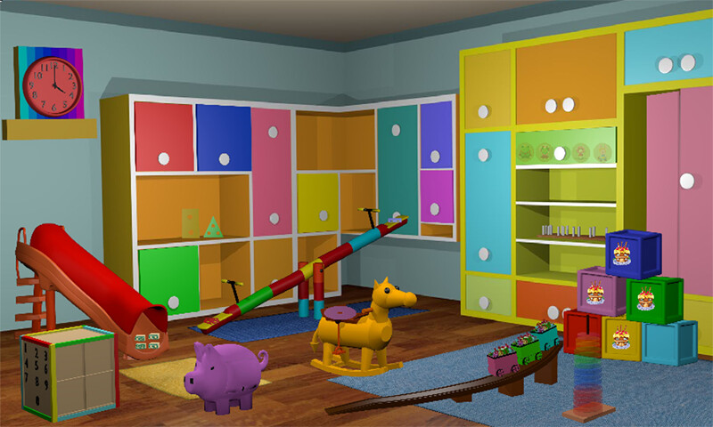 Play 3D Escape Puzzle Kids Room 2 