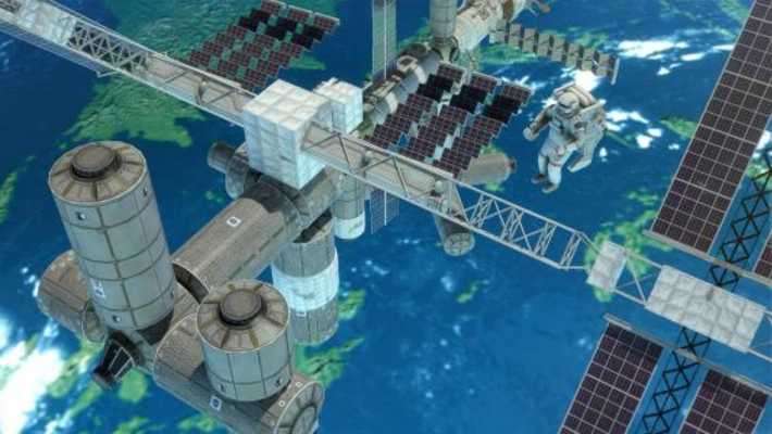 Play 3D Space Walk Simulator Game 