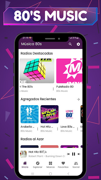 Play APK 80s Music Radio  and enjoy 80s Music Radio with UptoPlay an.Radio80