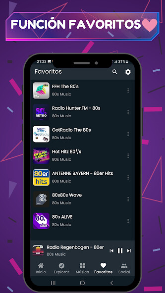 Play APK 80s Music Radio  and enjoy 80s Music Radio with UptoPlay an.Radio80