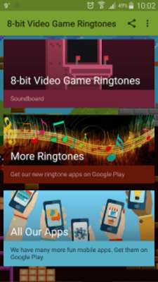 Play 8-bit Video Game Ringtones 