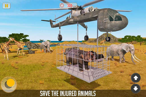 Play APK Animal Rescue: Army Helicopter  and enjoy Animal Rescue: Army Helicopter with UptoPlay com.kookygames.wild.heli.rescue