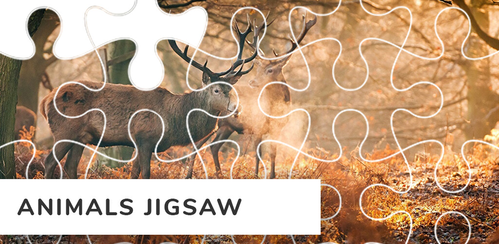 Play APK Animals Jigsaw Puzzles  and enjoy Animals Jigsaw Puzzles with UptoPlay com.foxi.studios.AnimalsJigsawPuzzles