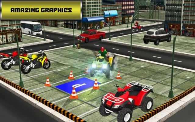 Play Atv Quad Parking 3D Game 