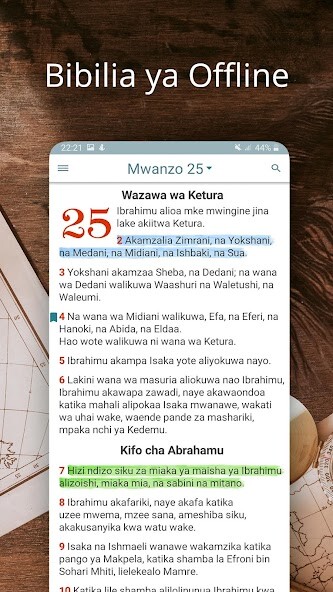 Play APK Biblia Takatifu, Swahili Bible (Kiswahili)  and enjoy Biblia Takatifu, Swahili Bible (Kiswahili) with UptoPlay com.kevoya.bibleswa