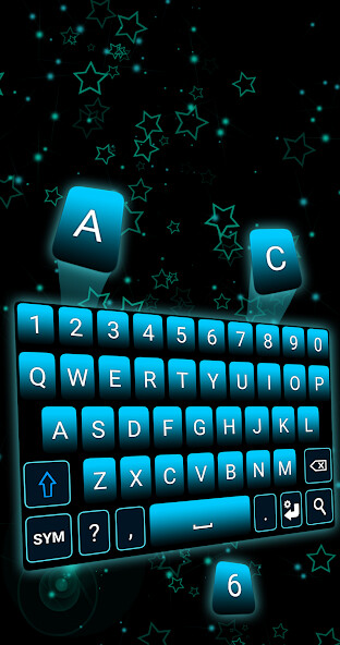 Play Blue Keyboard 