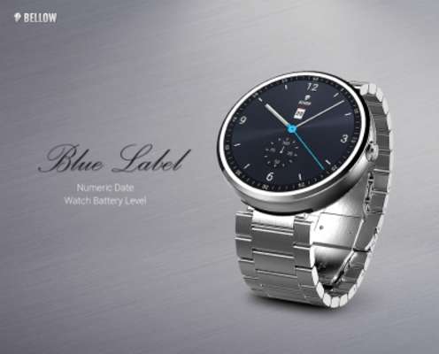 Play Blue Label watchface by Bellow 