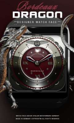 Play Bordeaux Dragon Watch Face 