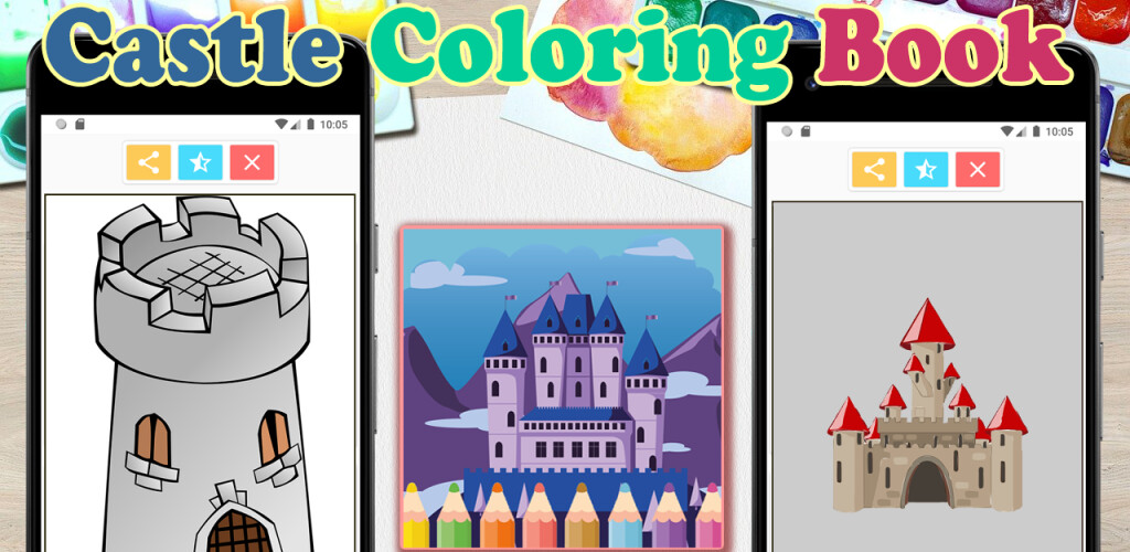 Play Castle Coloring Book 