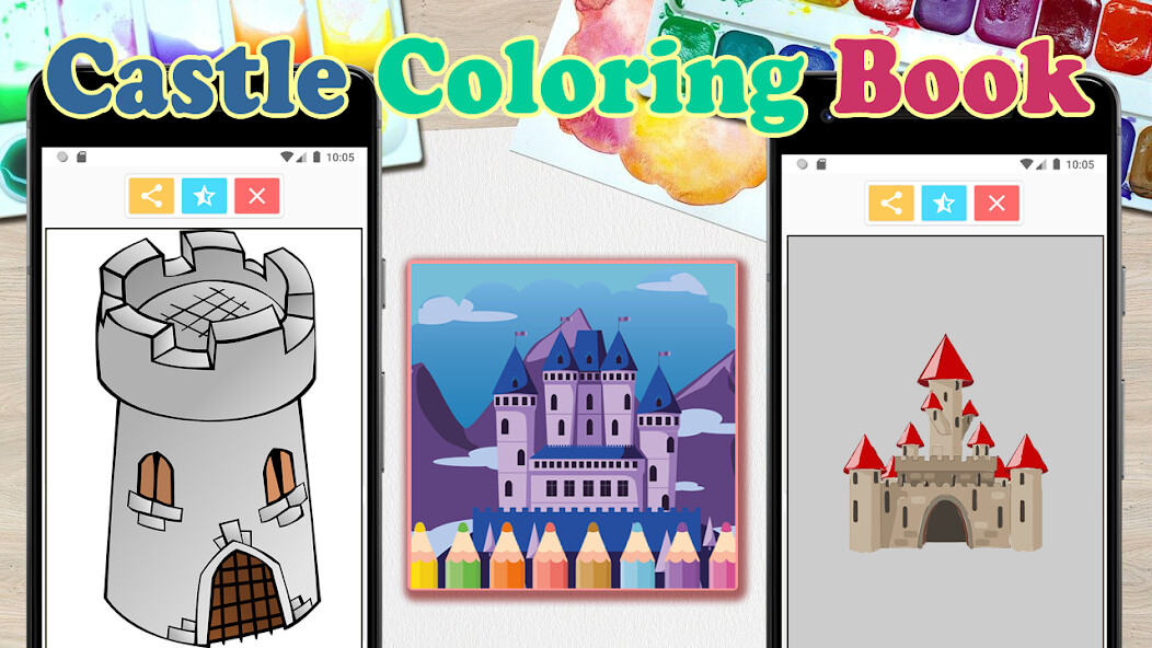 Play Castle Coloring Book 