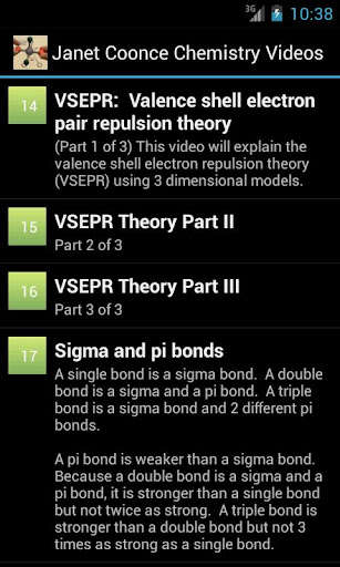 Play Chemistry Videos 