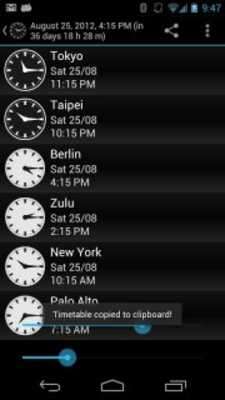 Play Clocks around the world 