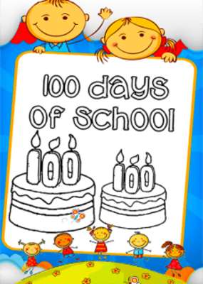 Play Coloring 100 Days Of School Games 