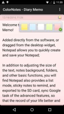 Play Color Notes - Diary Memo 