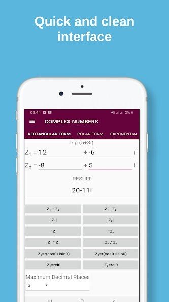 Play Complex Numbers Calculator 