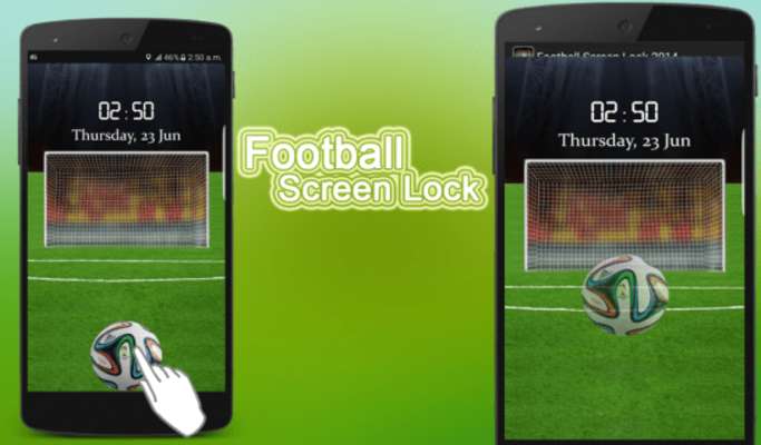 Play com.vortexart.football.screen.lock 