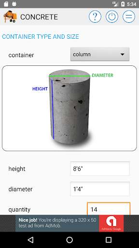 Play Concrete Calculator FREE! 