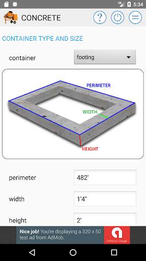 Play Concrete Calculator FREE! 