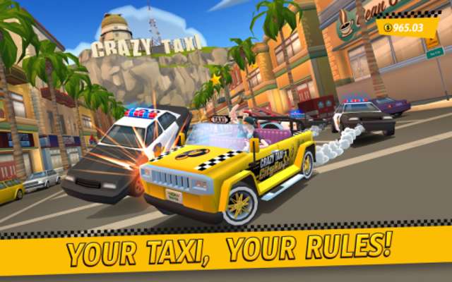 Play Crazy Taxi City Rush 