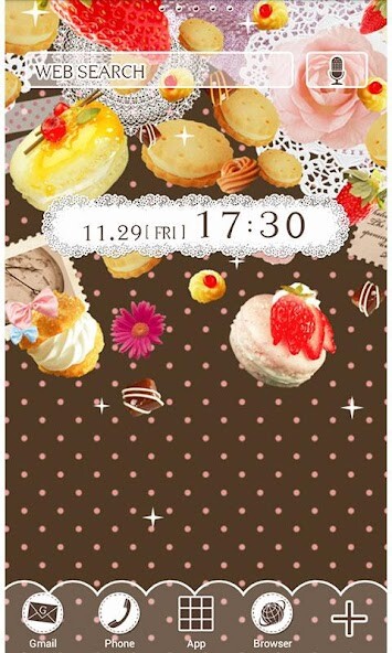 Play APK Cute Wallpaper Sweets Party  and enjoy Cute Wallpaper Sweets Party with UptoPlay jp.co.a_tm.android.plus_dolce