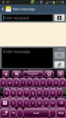 Play Dark Plum Keyboard 