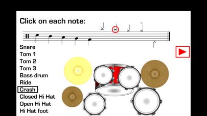 Play APK Drums Sheet Reading  and enjoy Drums Sheet Reading with UptoPlay air.com.musycom.LeerMusicaEnBateria