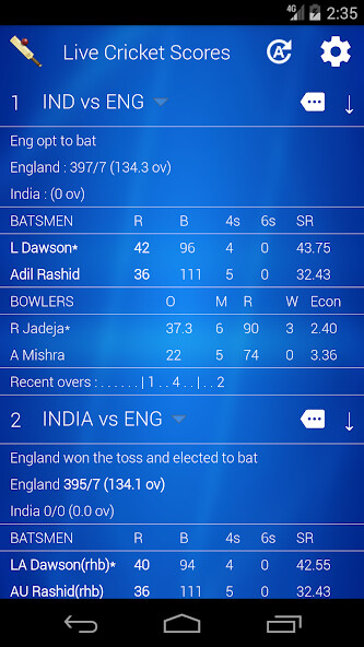 Play APK Fastest Live Cricket Scores  and enjoy Fastest Live Cricket Scores with UptoPlay 