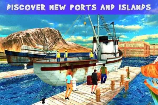 Play Fishing Boat Cruise Drive 3D - Real Fishing Game 